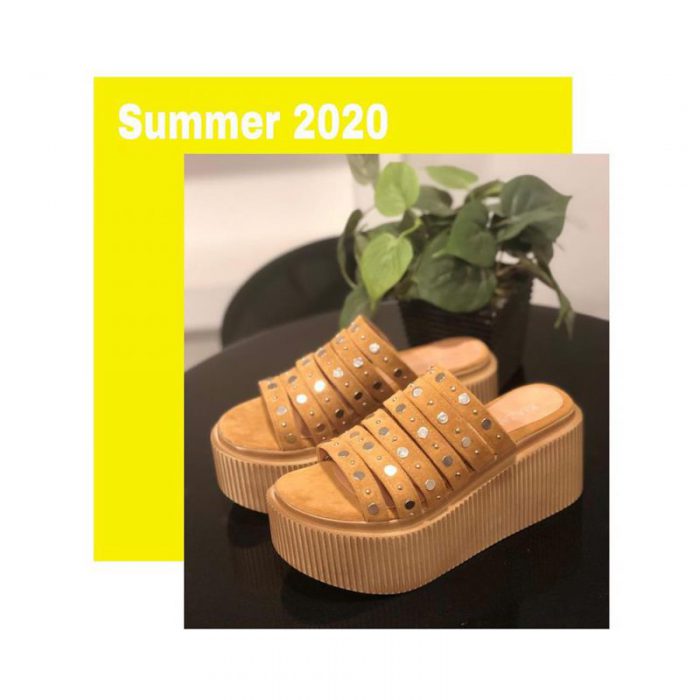 Sandalias con base alta primavera verano 2020 Kiazalla