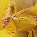 riñonera de cuero amarillo verano 2020 XL extra Large