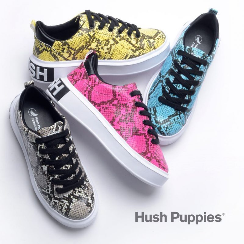 Hush Puppies zapatillas reptil multicolores verano 2022